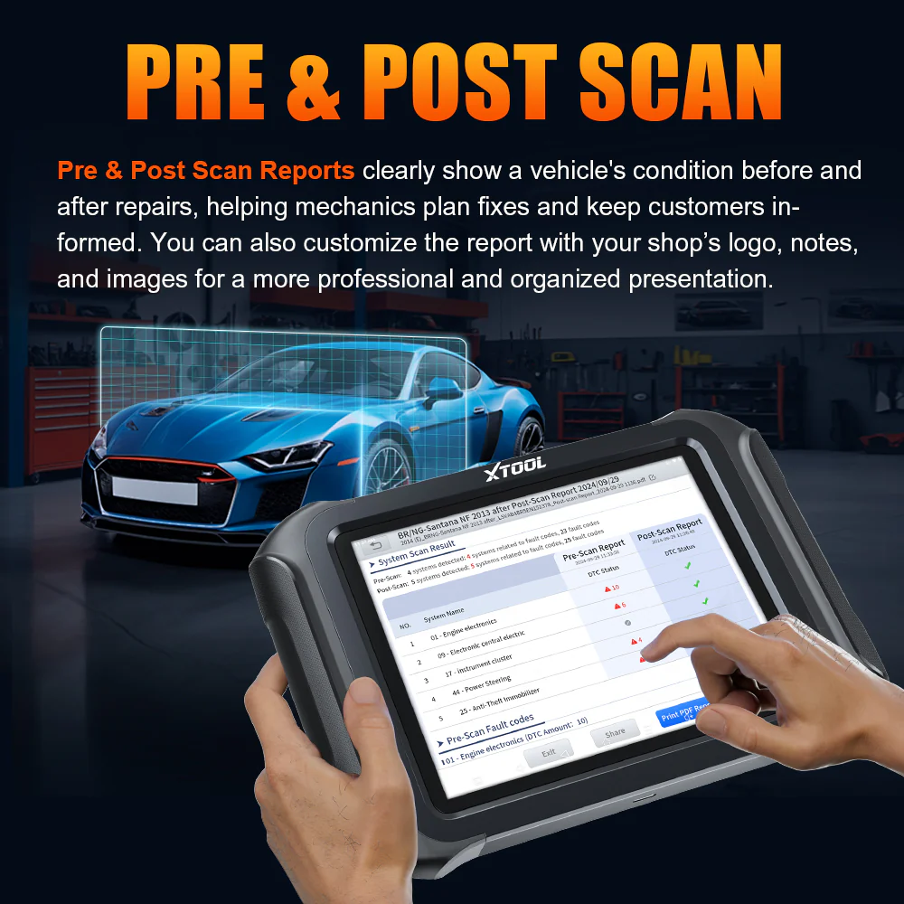 XTOOL D9HD Smart Diagnostic System