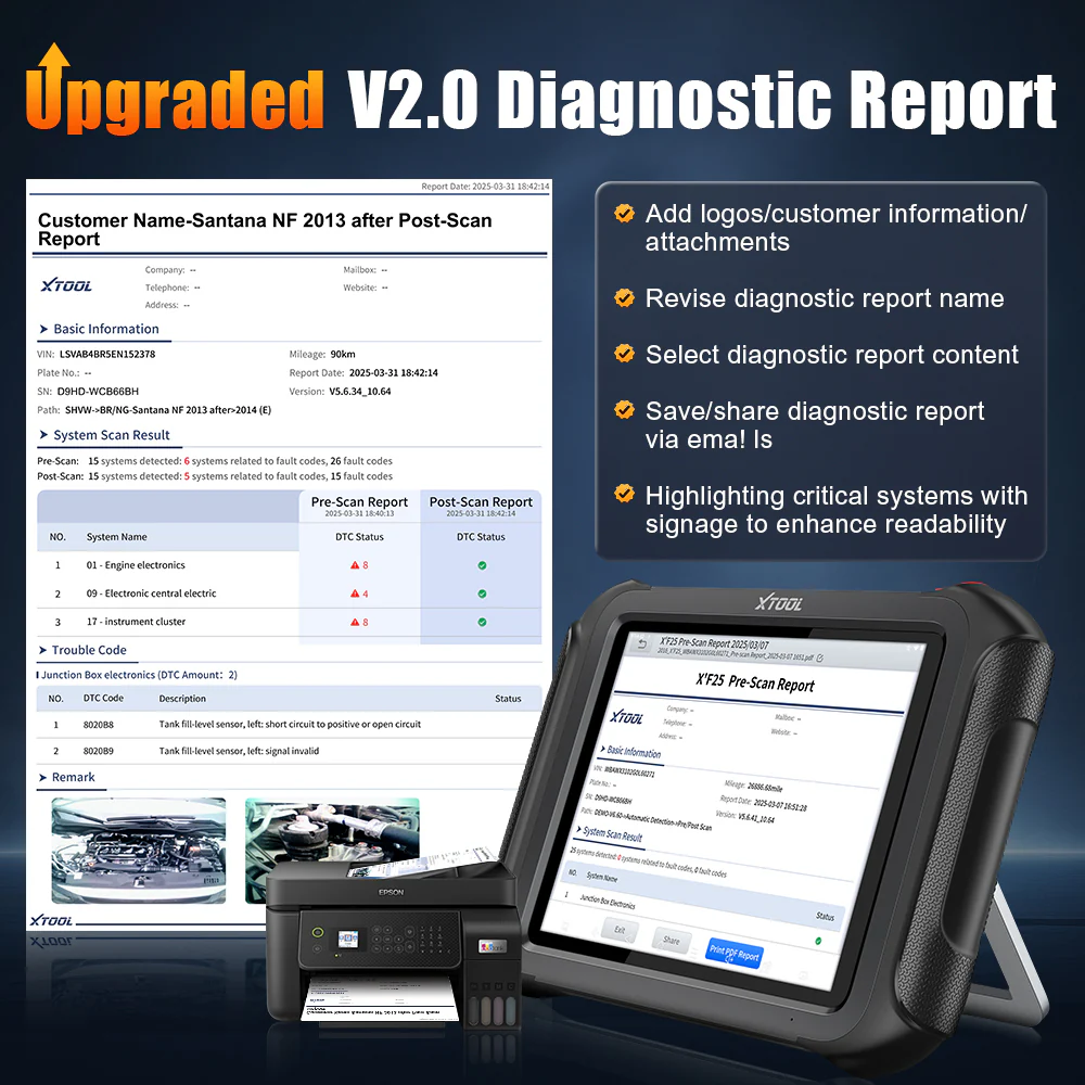 XTOOL D9HD Smart Diagnostic System