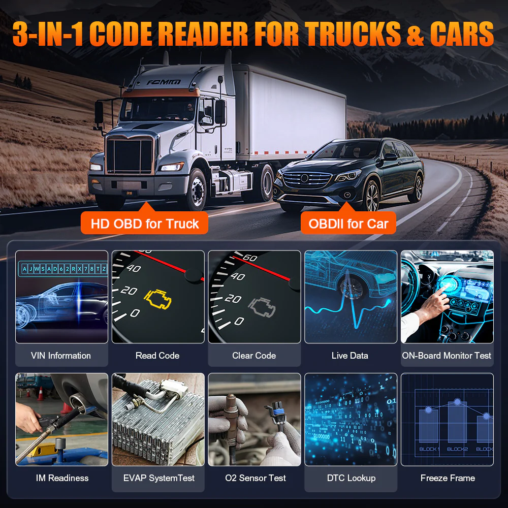 XTOOL D9HD Smart Diagnostic System