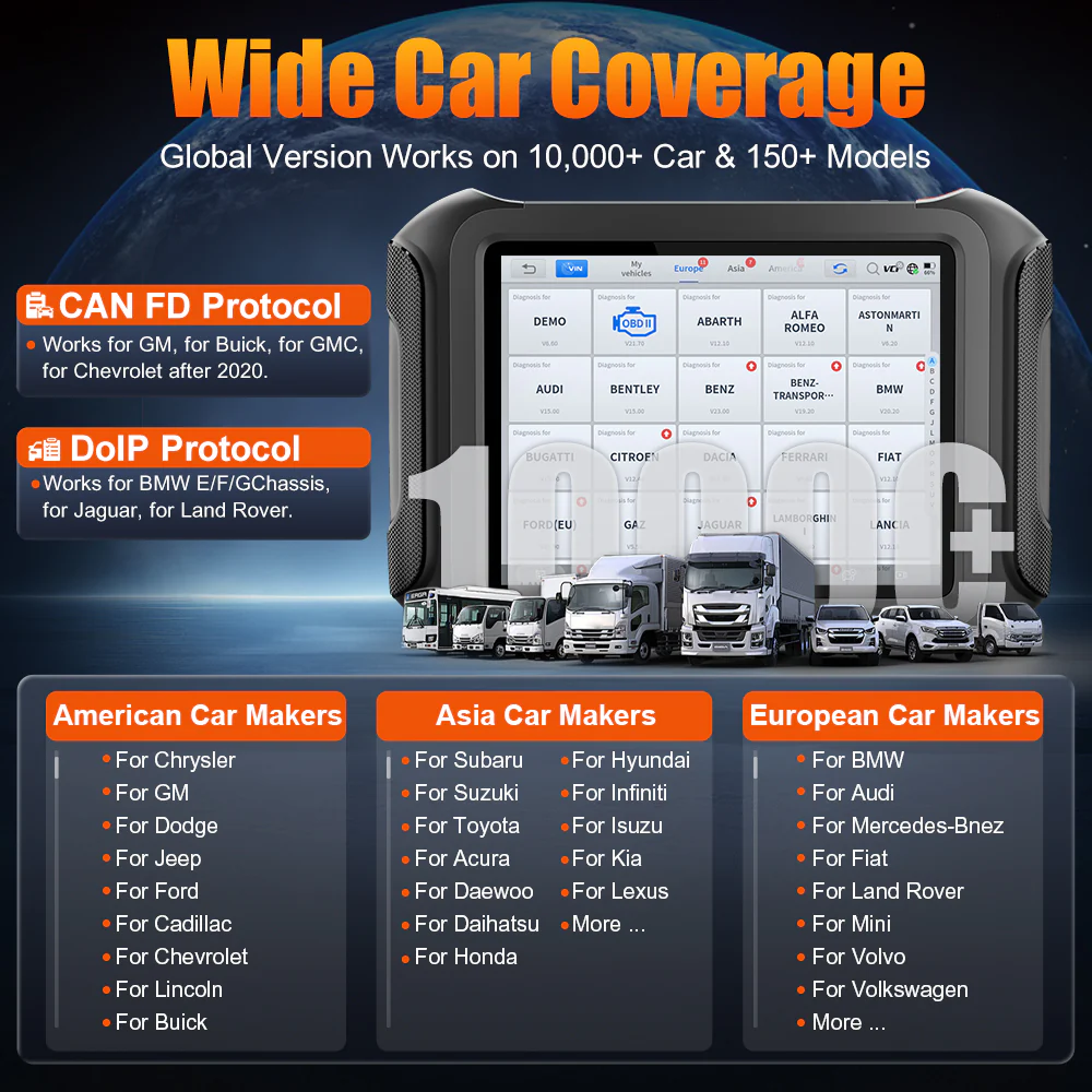 XTOOL D9HD Smart Diagnostic System