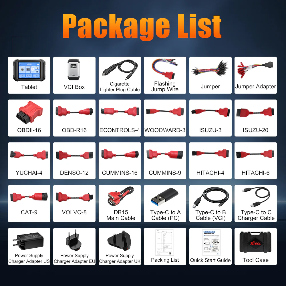 XTOOL D9HD Smart Diagnostic System